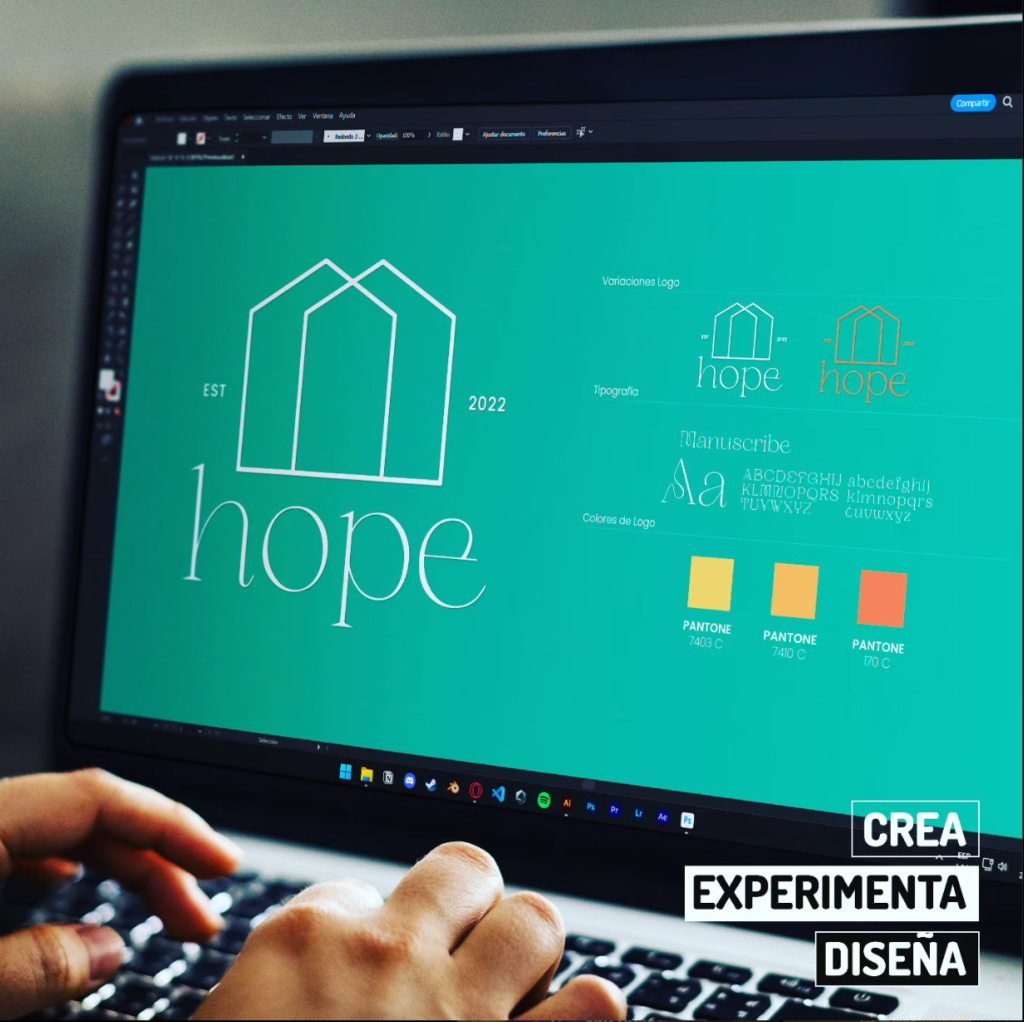 Hope: Desarrollo de identidad visual